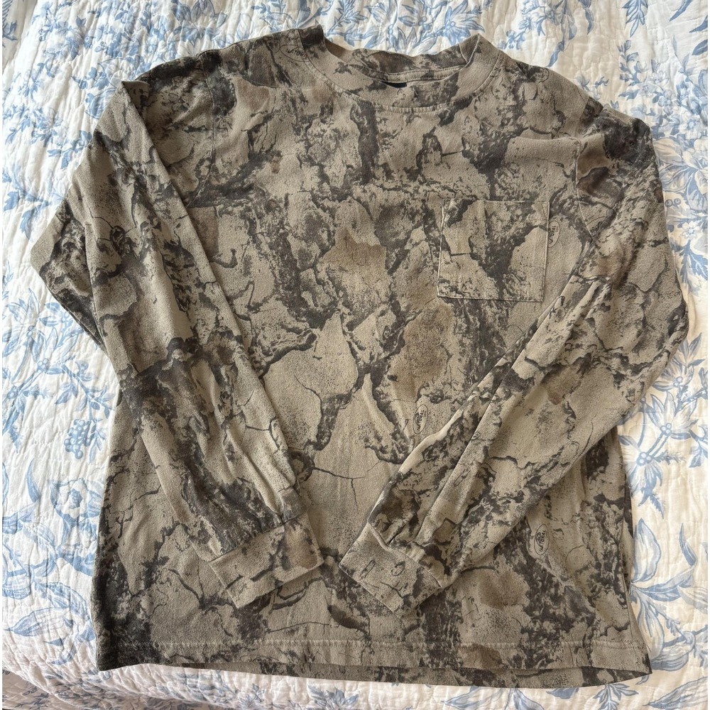 Winchester Youth Shooting Sports, long sleeve crew neck camouflage shirt hunting